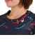ルコックスポルティフ（lecoqsportif）テニスウェア グラフィックゲームシャツ QTWWJA02 NV UVカット