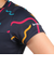ルコックスポルティフ（lecoqsportif）テニスウェア グラフィックゲームシャツ QTWWJA02 NV UVカット
