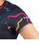 ルコックスポルティフ（lecoqsportif）テニスウェア グラフィックゲームシャツ QTWWJA02 NV UVカット