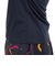ルコックスポルティフ（lecoqsportif）テニスウェア グラフィックゲームシャツ QTWWJA02 NV UVカット