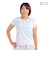 ルコックスポルティフ（lecoqsportif）テニスウェア グラフィックゲームシャツ QTWWJA02 WH UVカット