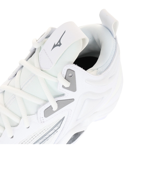 美品❗️MIZUNO ウエーブモーメンタム3 MID バレーボールシューズ ミズノ（MIZUNO）バレーボールシューズ ウエーブモーメンタム 3