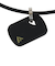 ファイテン（PHITEN）RAKUWA ネックレス EXTREME ドッグタグ ブラック/ブラック 45cm 0223TG912052