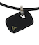 ファイテン（PHITEN）RAKUWA ネックレス EXTREME ドッグタグ ブラック/ブラック 45cm 0223TG912052