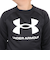 アンダーアーマー（UNDER ARMOUR）長袖Tシャツ キッズ テック テリー ロゴ クルー 1381171 001