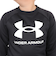 アンダーアーマー（UNDER ARMOUR）長袖Tシャツ キッズ テック テリー ロゴ クルー 1381171 001