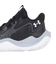 アンダーアーマー（UNDER ARMOUR）ジュニア バスケ シューズ バッシュ ジェット 23 AP 黒 軽量 通気性 3026844 001