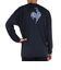 ルコックスポルティフ（lecoqsportif）テニスウェア プリントロングスリーブシャツ QMMWJB03 NV UVカット