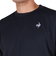 ルコックスポルティフ（lecoqsportif）テニスウェア プリントロングスリーブシャツ QMMWJB03 NV UVカット