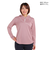 ルコックスポルティフ（lecoqsportif）テニスウェア レディース ハーフジップ長袖シャツ QTWWJB01 PK 速乾