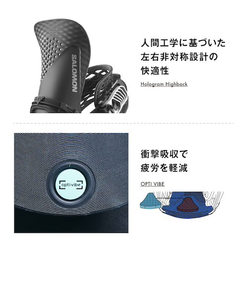 サロモン（SALOMON）スノーボード ビンディング メンズ レディース
