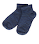 クー（Coo.）アンクルソックス 895Q3OK0126 NVY1