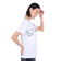 スキンズ（SKINS）半袖Tシャツ レディース ロゴTシャツ 185-27041-004
