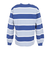 エクストララージ（XLARGE）長袖Tシャツ メンズ STANDARD LOGO STRIPED 101233011012-BLUE