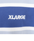エクストララージ（XLARGE）長袖Tシャツ メンズ STANDARD LOGO STRIPED 101233011012-BLUE