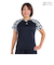 ルコックスポルティフ（lecoqsportif）テニスウェア 2WAYグラフィックゲームシャツ QTWWJA03 NV UVカット