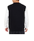エクストララージ（XLARGE）ニットベスト メンズ OLD ENGLISH 101233015001-BLACK