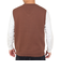 エクストララージ（XLARGE）ニットベスト メンズ OLD ENGLISH 101233015001-BROWN