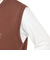 エクストララージ（XLARGE）ニットベスト メンズ OLD ENGLISH 101233015001-BROWN