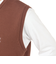 エクストララージ（XLARGE）ニットベスト メンズ OLD ENGLISH 101233015001-BROWN