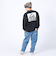 リーフ（REEF）SQUARE LOGO 長袖Tシャツ RFTEM2335-BLK
