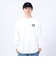 リーフ（REEF）SQUARE ロゴ 長袖Tシャツ RFTEM2335-WHT