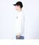 リーフ（REEF）SQUARE ロゴ 長袖Tシャツ RFTEM2335-WHT