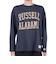 ラッセル（RUSSELL）88/12 ロングスリーブ CN Tシャツ Wide RBM23F0006 NVY