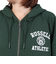 ラッセル（RUSSELL）スウェット フルジップ ライン Rib フーディー RBL23F1002 GRN
