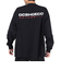 ディーシーシューズ（DC SHOES）長袖Tシャツ メンズ AUTHENTIC OBLIQUE ロゴ 23FWDLT234064BLK