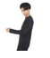 プリンス（PRINCE）テニスウェア ロングスリーブシャツ MA3002 165 BLK 速乾