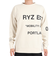 ライズ（RYZ）BPF BONDED クルースウェット RZ10CD23FW0015 OWHT