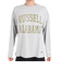 ラッセル（RUSSELL）88/12 ロングスリーブ クルーネックTシャツ Wide RBM23F0006 MGRY