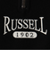 ラッセル（RUSSELL）鹿の子裏毛 ハーフジップスウェット RBM23F0007 BLK