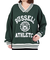 ラッセル（RUSSELL）Vネックライン リブスウェット Wide RBL23F1001 GRN