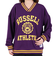 ラッセル（RUSSELL）Vネックライン リブスウェット Wide RBL23F1001 PUL