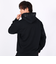 デサント（DESCENTE）ヘビーウェイト裏毛 フーディー DX-C2702XB BK