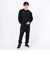 デサント（DESCENTE）ヘビーウェイト裏毛 クルースウェット DX-C2703XB BK