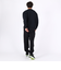 デサント（DESCENTE）ヘビーウェイト裏毛 クルースウェット DX-C2703XB BK