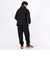 デサント（DESCENTE）ストレッチナイロンジップパーカー DX-C2704XB BK