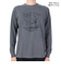 STAY TUNE 長袖Ｔシャツ IPDLSST-603-C.GRY