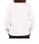 エルケクス（ELKEX）長袖クルーネック ストライプTシャツ EKL3FA0012 BEG
