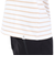 エルケクス（ELKEX）長袖クルーネック ストライプTシャツ EKL3FA0012 BEG