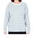 エルケクス（ELKEX）長袖クルーネック ストライプTシャツ EKL3FA0012 GRN