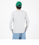 ラッセル（RUSSELL）T/C 長袖クルーネックTシャツ RBM23F0011 MGRY