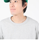 ラッセル（RUSSELL）T/C 長袖クルーネックTシャツ RBM23F0011 MGRY