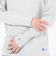 ラッセル（RUSSELL）T/C 長袖クルーネックTシャツ RBM23F0011 MGRY