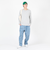 ラッセル（RUSSELL）T/C 長袖クルーネックTシャツ RBM23F0011 MGRY