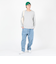 ラッセル（RUSSELL）T/C 長袖クルーネックTシャツ RBM23F0011 MGRY