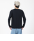 ラッセル（RUSSELL）T/C 長袖クルーネックTシャツ RBM23F0011 NVY